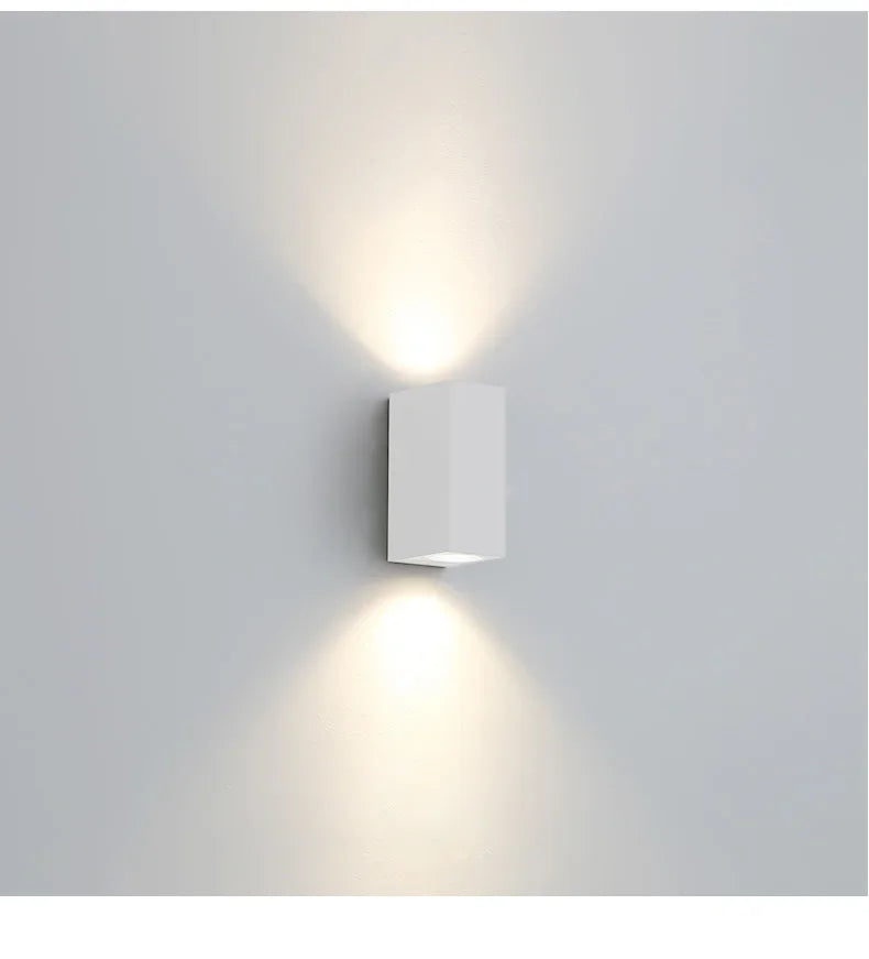 Led Wall Lamp Outdoor Waterproof IP65 Up Down GU10 AC110V 220V Lighting Garden Decoration Wall Lights for Indoor Lighting