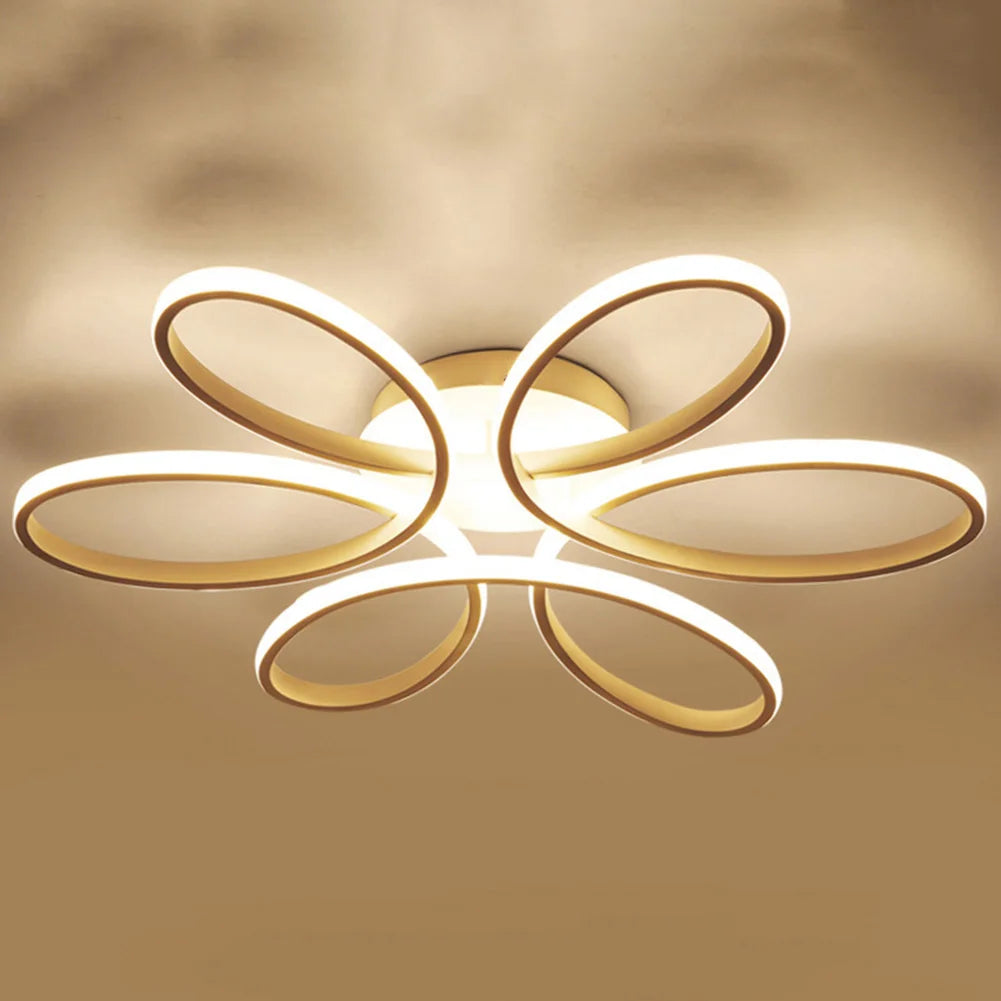 LED Ceiling Lamp Three Colors Flush Mount Lamp Modern Style Hallway Balcony Bedroom Living Room Chandelier Home Indoor Lighting