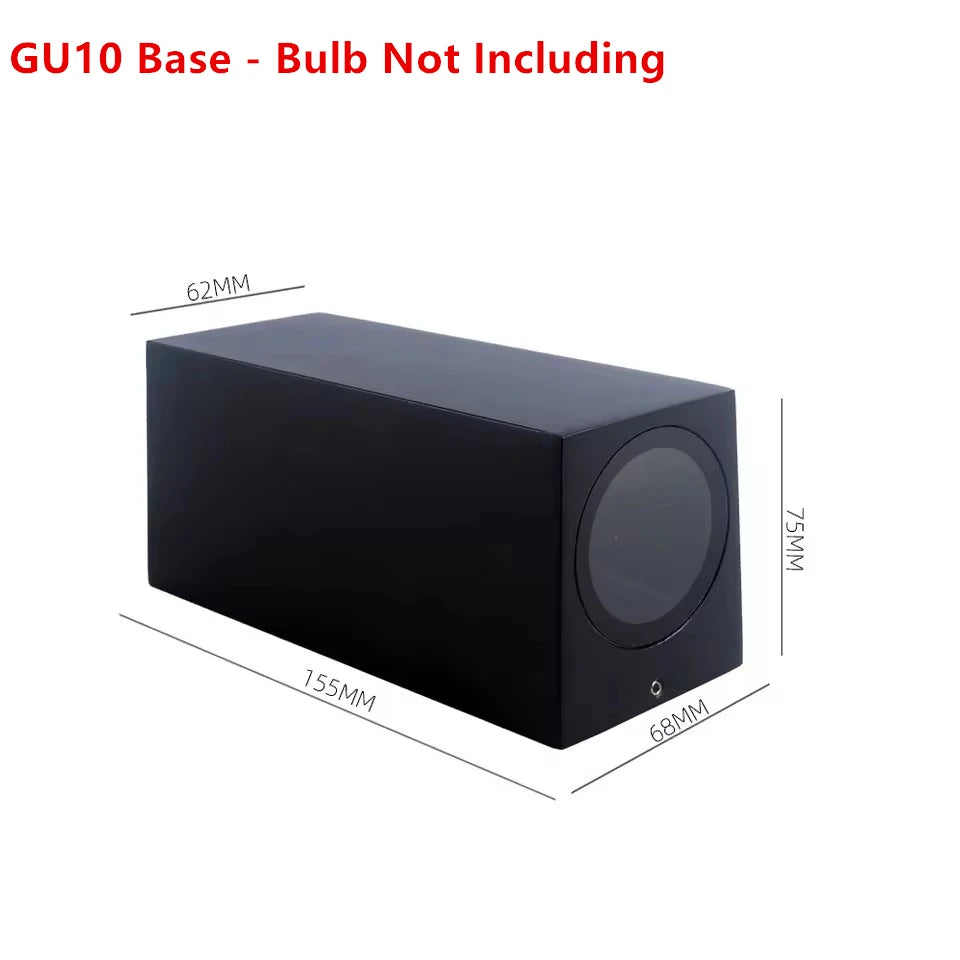 Led Wall Lamp Outdoor Waterproof IP65 Up Down GU10 AC110V 220V Lighting Garden Decoration Wall Lights for Indoor Lighting