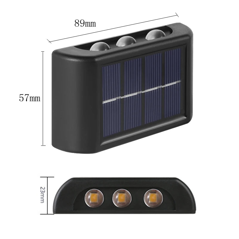 Solar Light for Outdoor Stairs