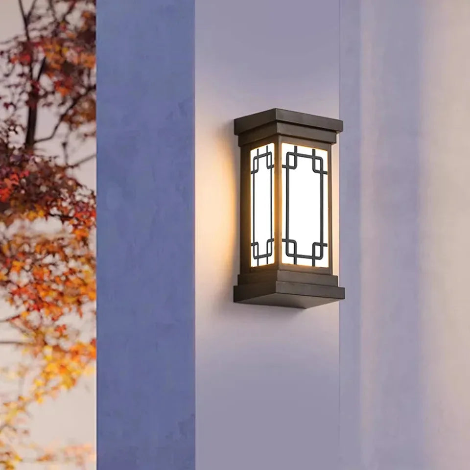 Motion Sensor LED Wall Light 16W Indoor&Outdoor Waterproof IP66 Porch Wall Lamp Home Sconce Decoration Lighting