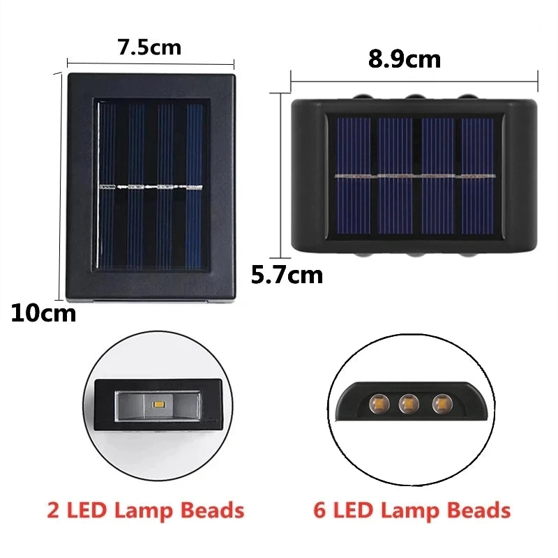 Solar Light for Outdoor Stairs