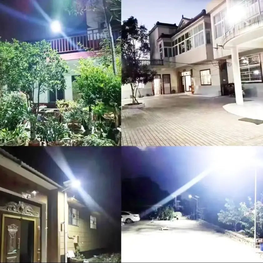 Motion Sensor Solar Street Lamp Ultra Bright External Solar Lamp Yard Garden Lantern
