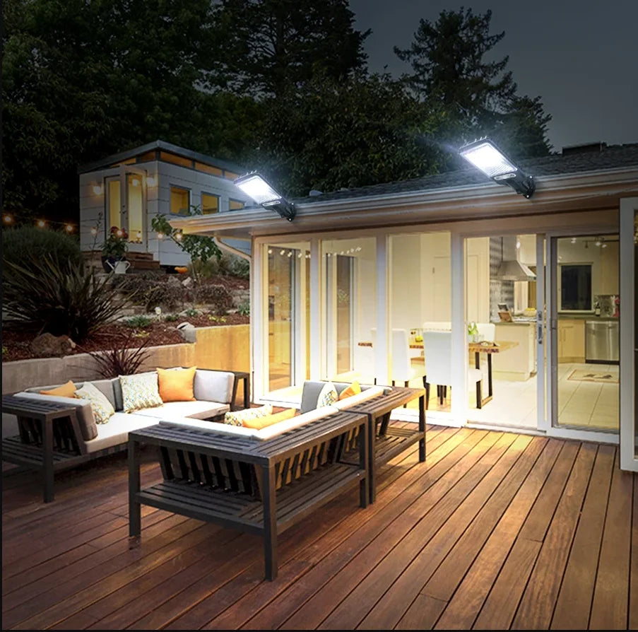 Outdoor Solar Lamp Wall Light with Motion Sensor Solar Energy Garden Street Lights Waterproof Outdoor Solar Lights