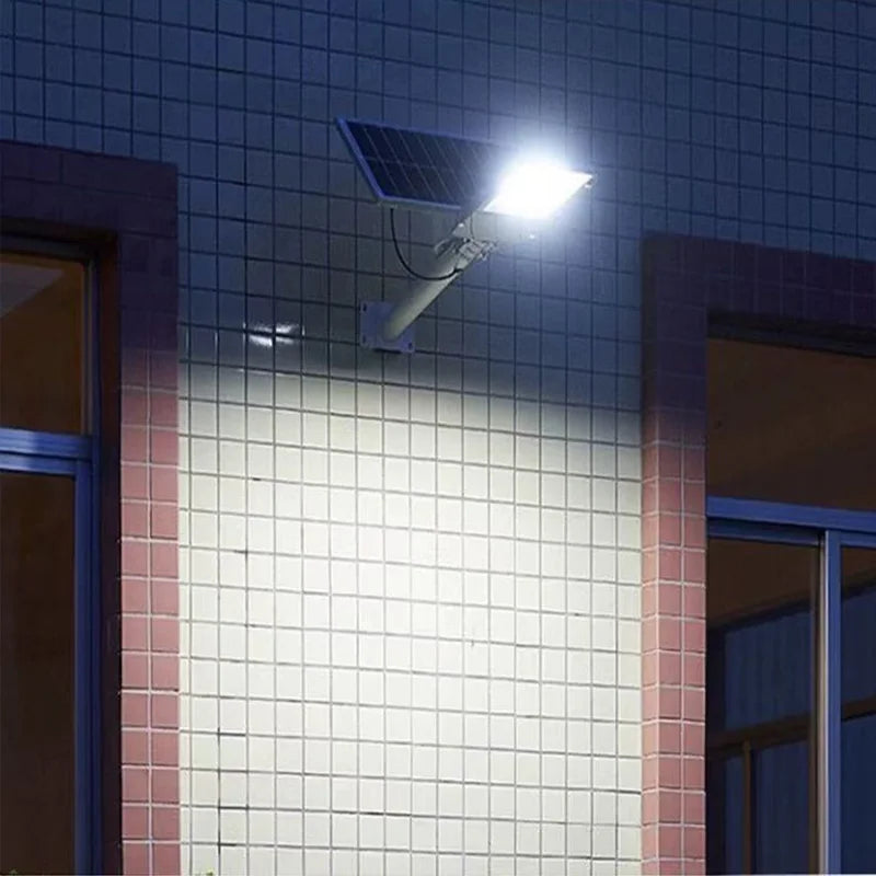 Solar Street Lights Outdoor IP67 Solar Lamp Dusk to Dawn Solar Powered Road Light for Garden/Parking-Lot