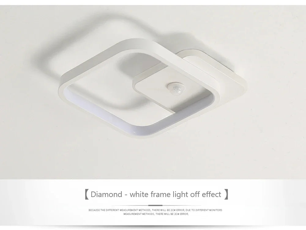 Modern LED Ceiling Lamp For Living Room Bedroom Aisle Corridor  Stairs Ceiling Light Motion Sensor Chandelier Lighting Fixture
