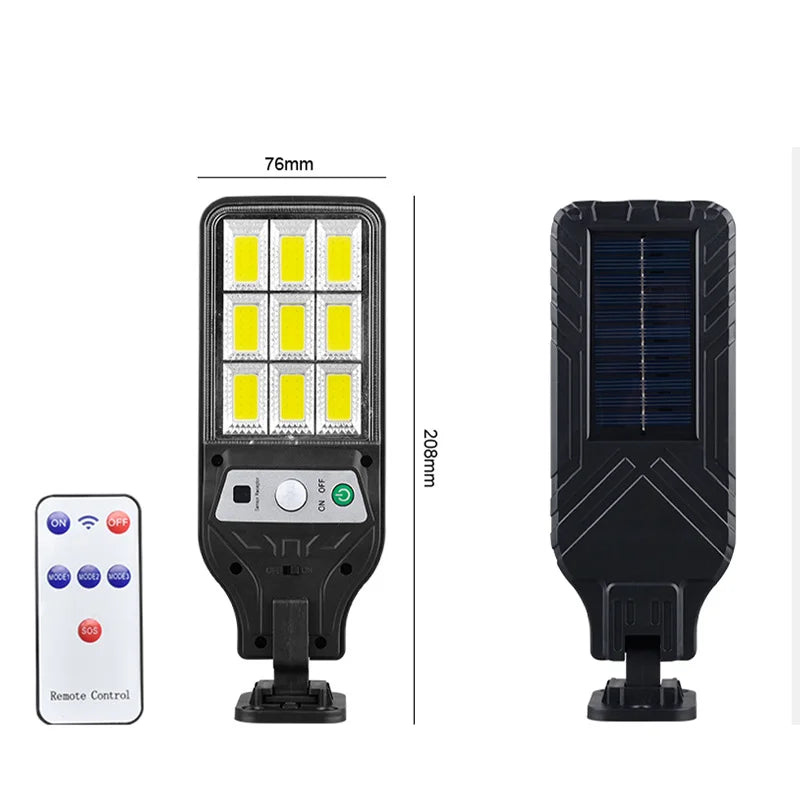 Super Bright 1008-LED Solar Lights Outdoor Street Lamp 3 modes IPX65 Waterproof Garden Lighting With Smart Motion Sensor