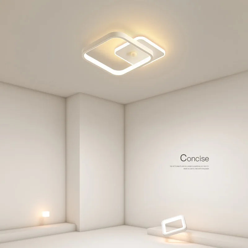 Modern LED Ceiling Lamp For Living Room Bedroom Aisle Corridor  Stairs Ceiling Light Motion Sensor Chandelier Lighting Fixture