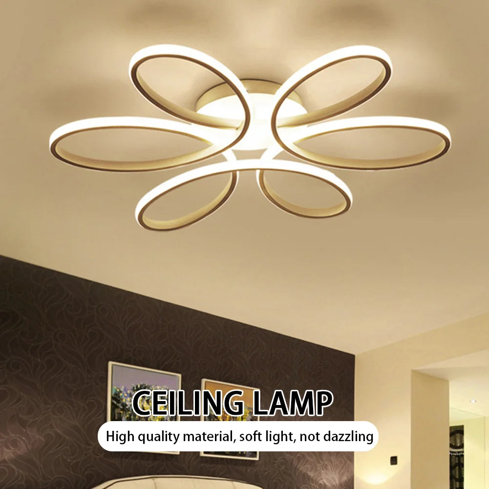 LED Ceiling Lamp Three Colors Flush Mount Lamp Modern Style Hallway Balcony Bedroom Living Room Chandelier Home Indoor Lighting