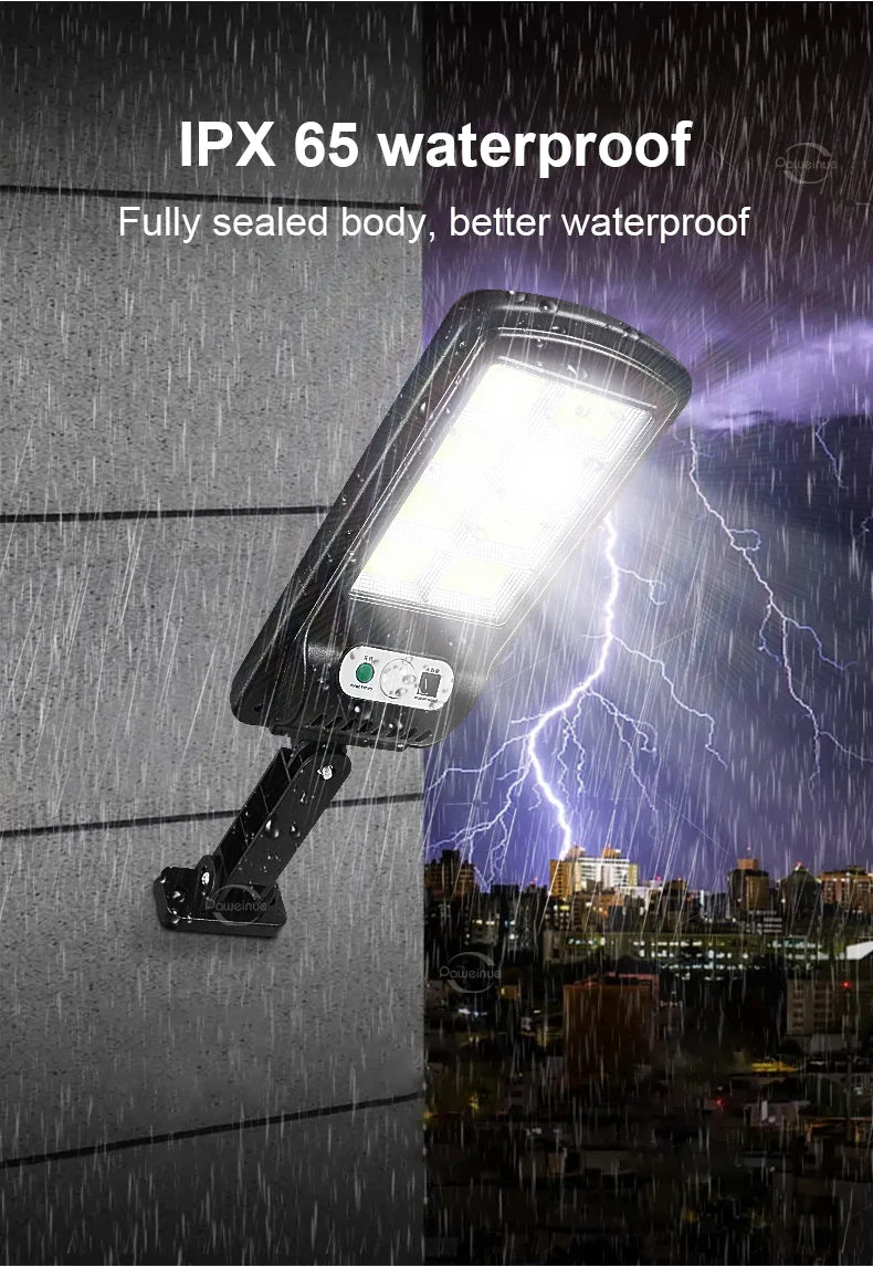 Super Bright 1008-LED Solar Lights Outdoor Street Lamp 3 modes IPX65 Waterproof Garden Lighting With Smart Motion Sensor