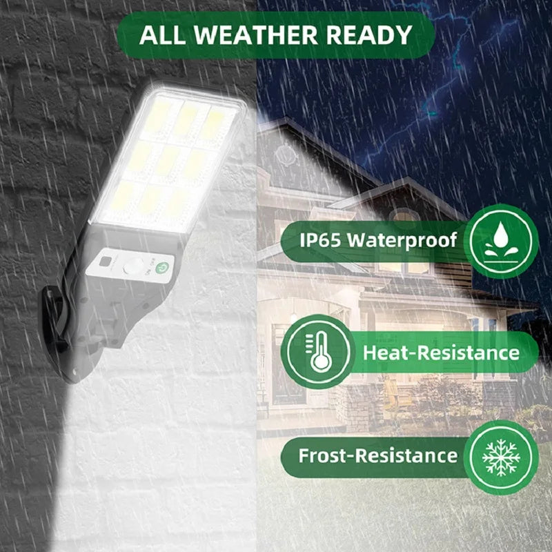 Outdoor Solar Lamp Wall Light with Motion Sensor Solar Energy Garden Street Lights Waterproof Outdoor Solar Lights