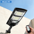 96/240LED Solar Lights Outdoor,IP65 Waterproof Street Lights Outdoor,3 Mode Motion Sensor Auto  Dusk to Dawn Solar Security