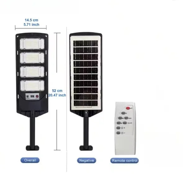 Motion Sensor Solar Street Lamp Ultra Bright External Solar Lamp Yard Garden Lantern