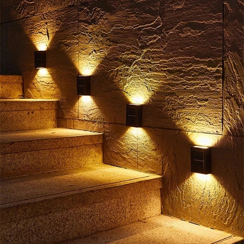 Solar Light for Outdoor Stairs