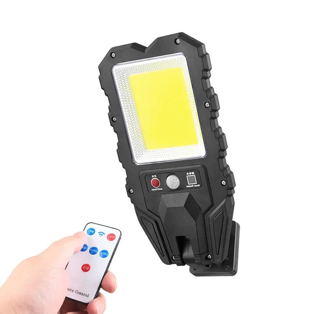 Solar Street Lights Outdoor,Solar Lamp With 3 Light Modes Waterproof Motion Sensor Security Lighting for Garden Patio Path Yard