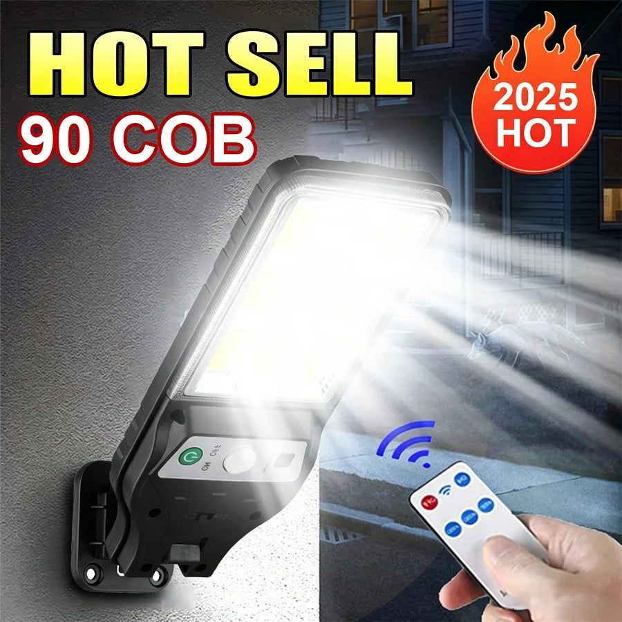 Outdoor Solar Lamp Wall Light with Motion Sensor Solar Energy Garden Street Lights Waterproof Outdoor Solar Lights