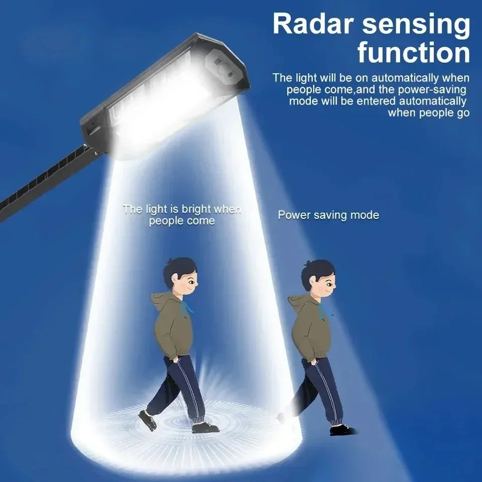 Newest Solar LED Light 300000LM Outdoor Solar Lamp Of Motion Sensor 4 Mode Waterproof IP65 Solar Garden Light Street Yard