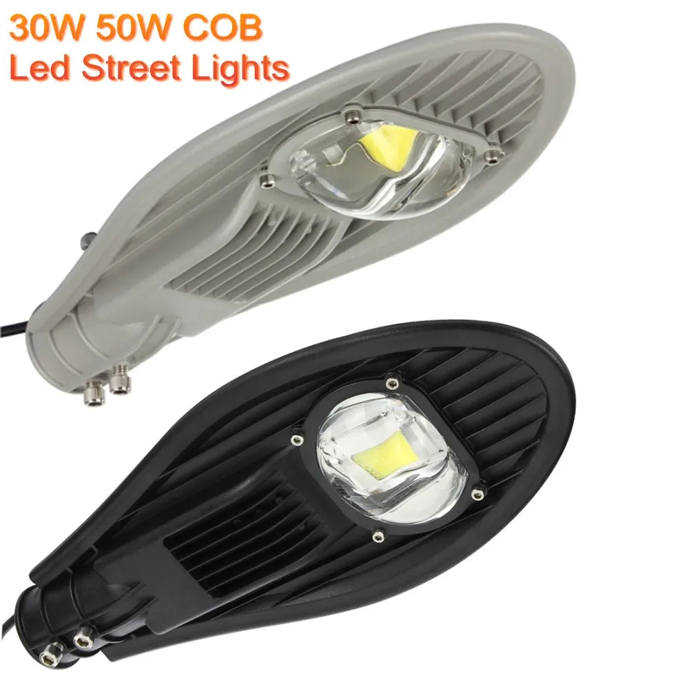 30W 50W 100W Street Light-150W LED OutdoorLights for Garden Lights Road Lamp AC110V 220V 230V 240V COB Streetlight Lighting