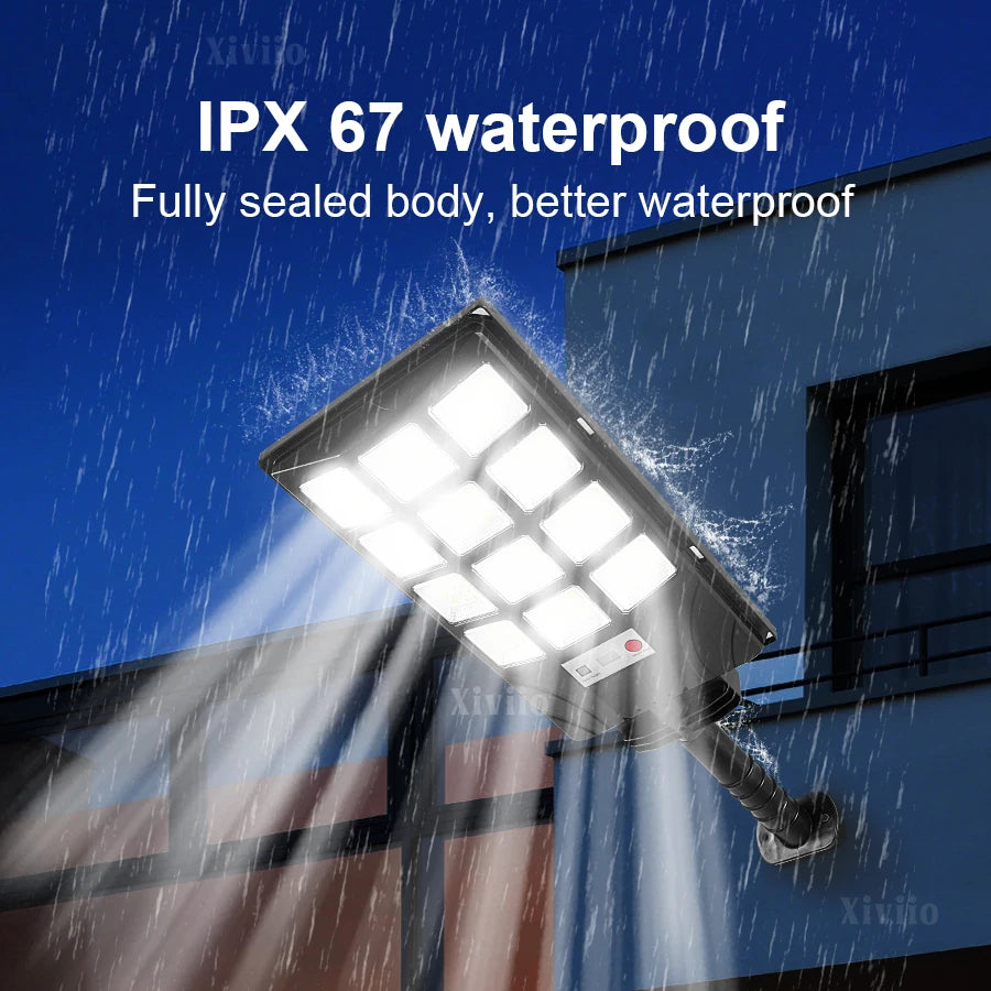 10000000LM 8000W/6000W Super Powerful LED Solar Light Outdoor IP65 Motion Sensor Outdoor Solar Wall Lamp Garden Street Spotlight