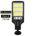 LED Outdoor Solar Lights 30/72/108COB Courtyard Waterproof Wall Lamp Motion Sensor Garden Terrace Garage Door Street Lamp