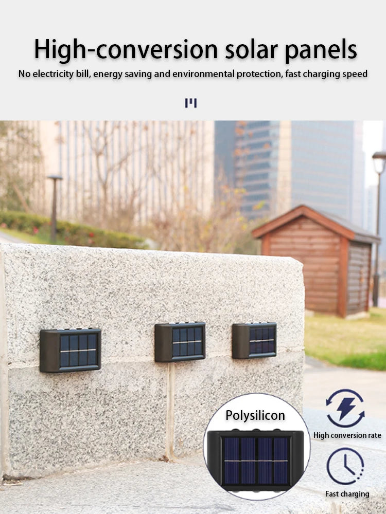 Solar Light for Outdoor Stairs