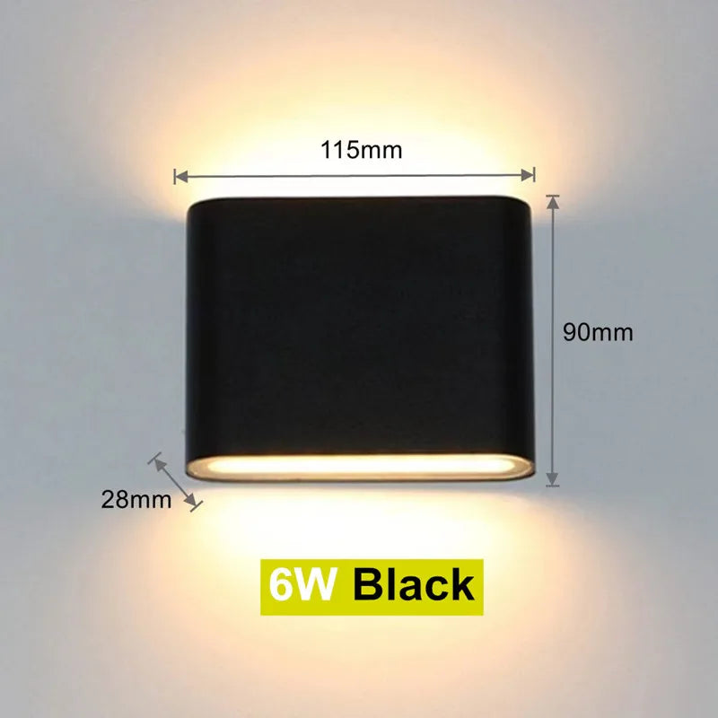 Modern LED Outdoor Wall Lamp