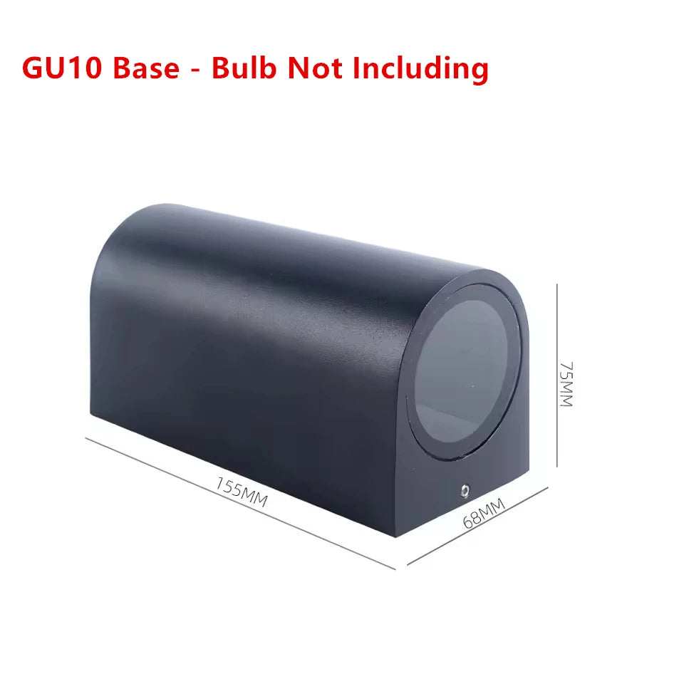 Led Wall Lamp Outdoor Waterproof IP65 Up Down GU10 AC110V 220V Lighting Garden Decoration Wall Lights for Indoor Lighting