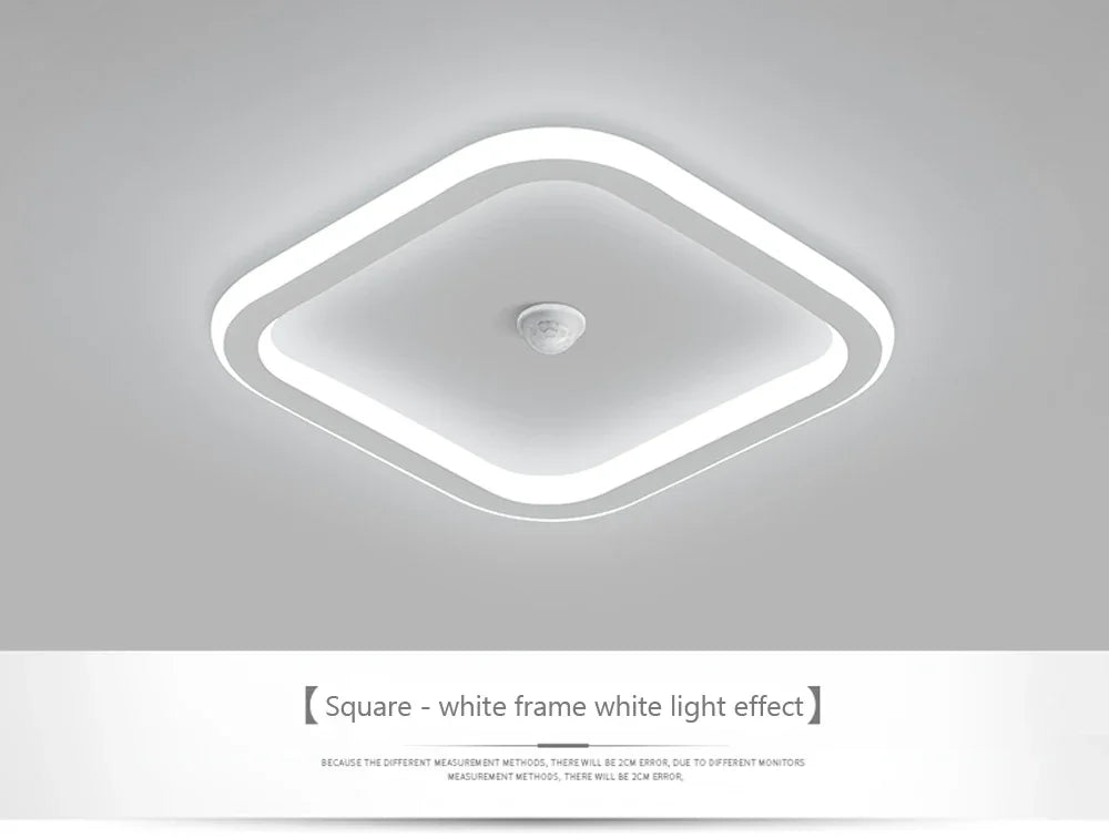 Modern LED Ceiling Lamp For Living Room Bedroom Aisle Corridor  Stairs Ceiling Light Motion Sensor Chandelier Lighting Fixture