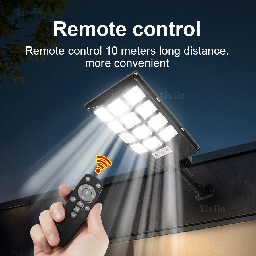 10000000LM 8000W/6000W Super Powerful LED Solar Light Outdoor IP65 Motion Sensor Outdoor Solar Wall Lamp Garden Street Spotlight
