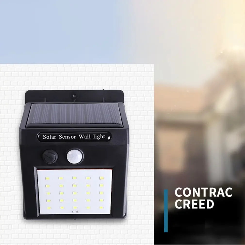 20-40LED Solar Lights Outdoor With 3 Mode Waterproof Motion Sensor Security Lighting LED Wall Street Lamp for Garden Porch Light