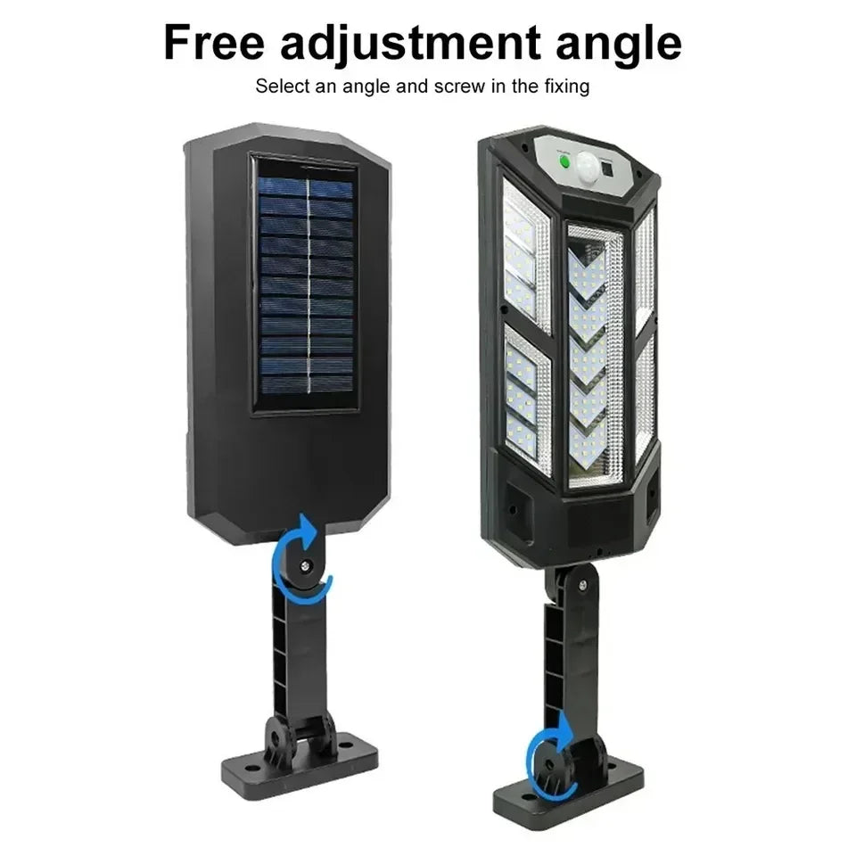 Newest Solar LED Light 300000LM Outdoor Solar Lamp Of Motion Sensor 4 Mode Waterproof IP65 Solar Garden Light Street Yard