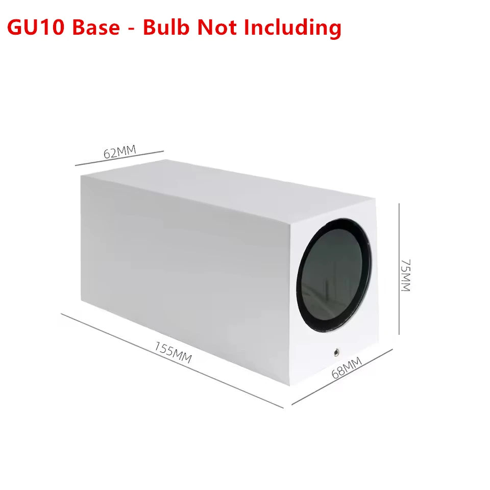Led Wall Lamp Outdoor Waterproof IP65 Up Down GU10 AC110V 220V Lighting Garden Decoration Wall Lights for Indoor Lighting