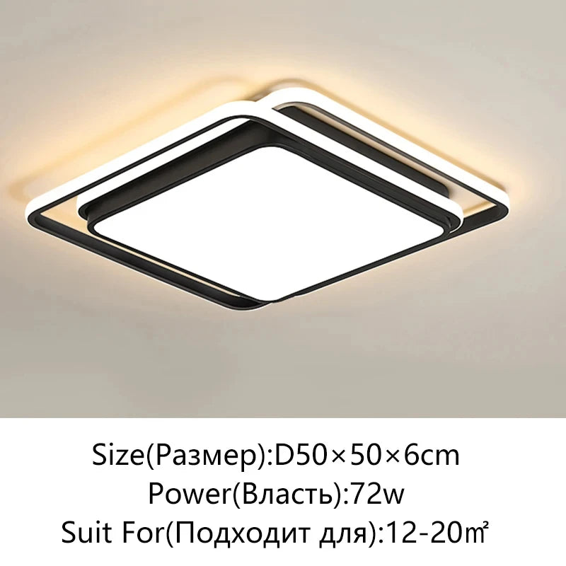 Modern LED Ceiling Light For Bedroom Living Dining Room Study Aisle Balcony Chandelier Indoor Home Decor Lighting Fixture Luster