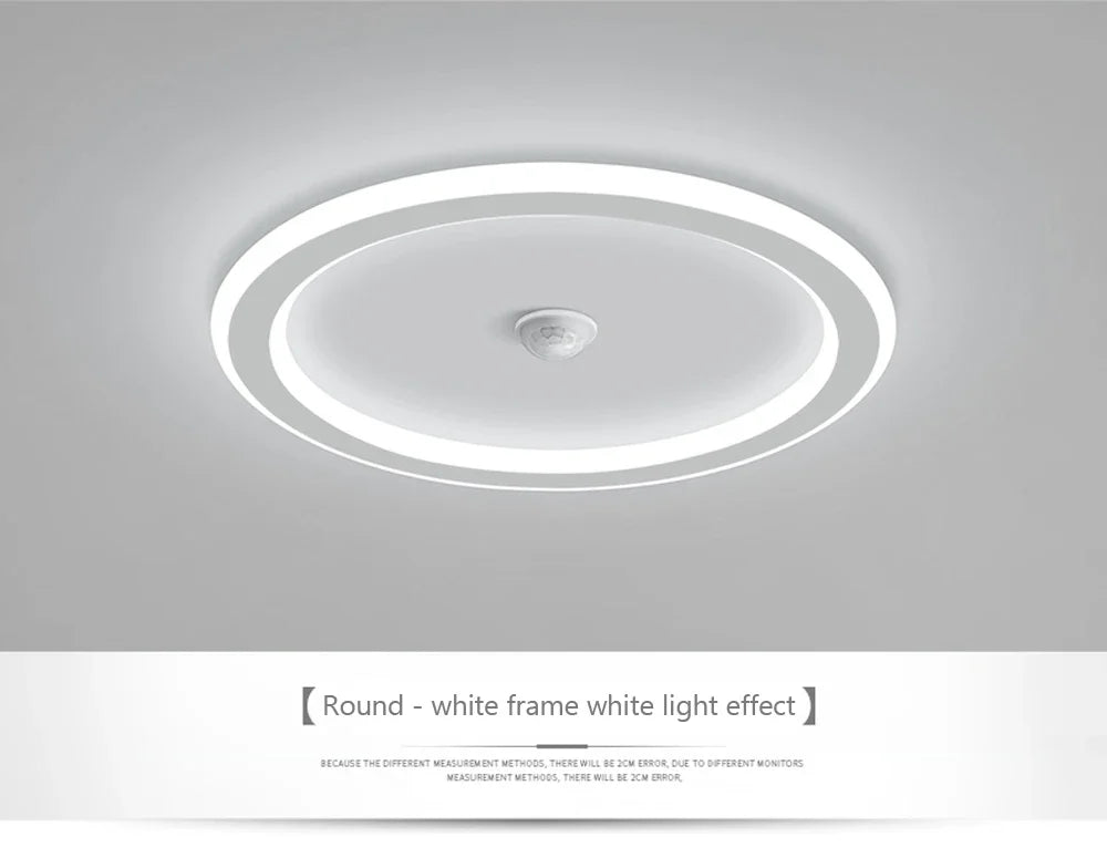 Modern LED Ceiling Lamp For Living Room Bedroom Aisle Corridor  Stairs Ceiling Light Motion Sensor Chandelier Lighting Fixture