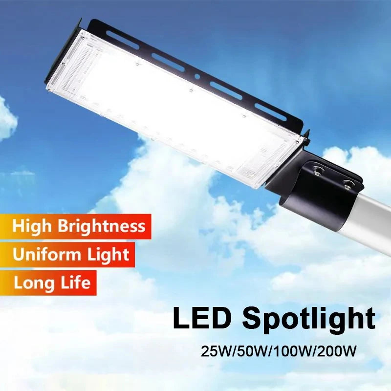 Street Lamp 50W 100W 200W-Flood Light LED Waterproof Wall Lamp 220V Country Spotlight LED Street Light Outdoor Light