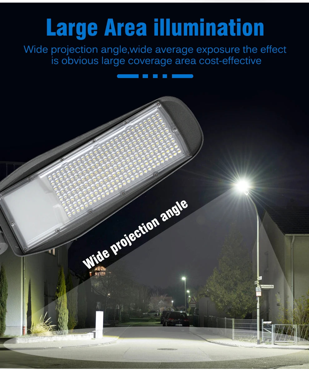 Waterproof Adjustable Lamp Arm LED Street Light for Outdoor