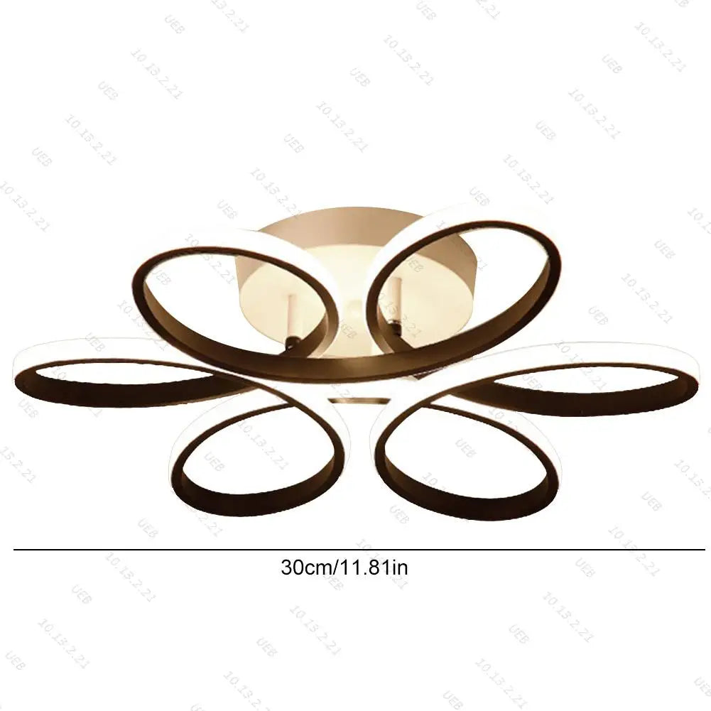 LED Ceiling Lamp Three Colors Flush Mount Lamp Modern Style Hallway Balcony Bedroom Living Room Chandelier Home Indoor Lighting