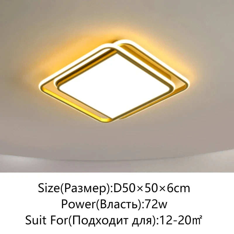 Modern LED Ceiling Light For Bedroom Living Dining Room Study Aisle Balcony Chandelier Indoor Home Decor Lighting Fixture Luster