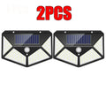 New Upgrade Solar, Street Light 12/8/6/4/2/1Pcs Outdoor Solar Wall Lamp PIR Motion Sensor Powered Sunlight for Garden Courtyard