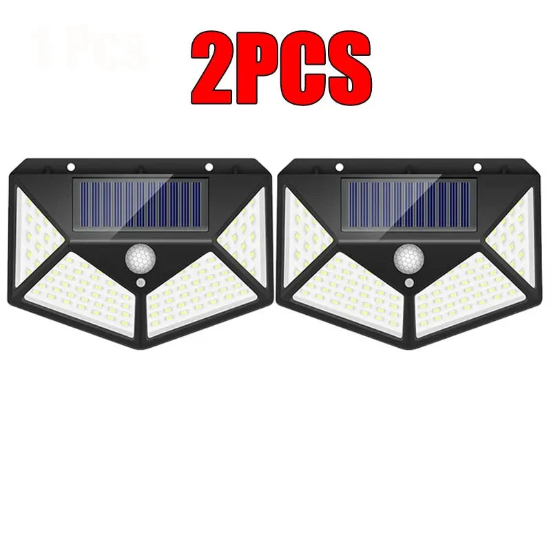 New Upgrade Solar, Street Light 12/8/6/4/2/1Pcs Outdoor Solar Wall Lamp PIR Motion Sensor Powered Sunlight for Garden Courtyard