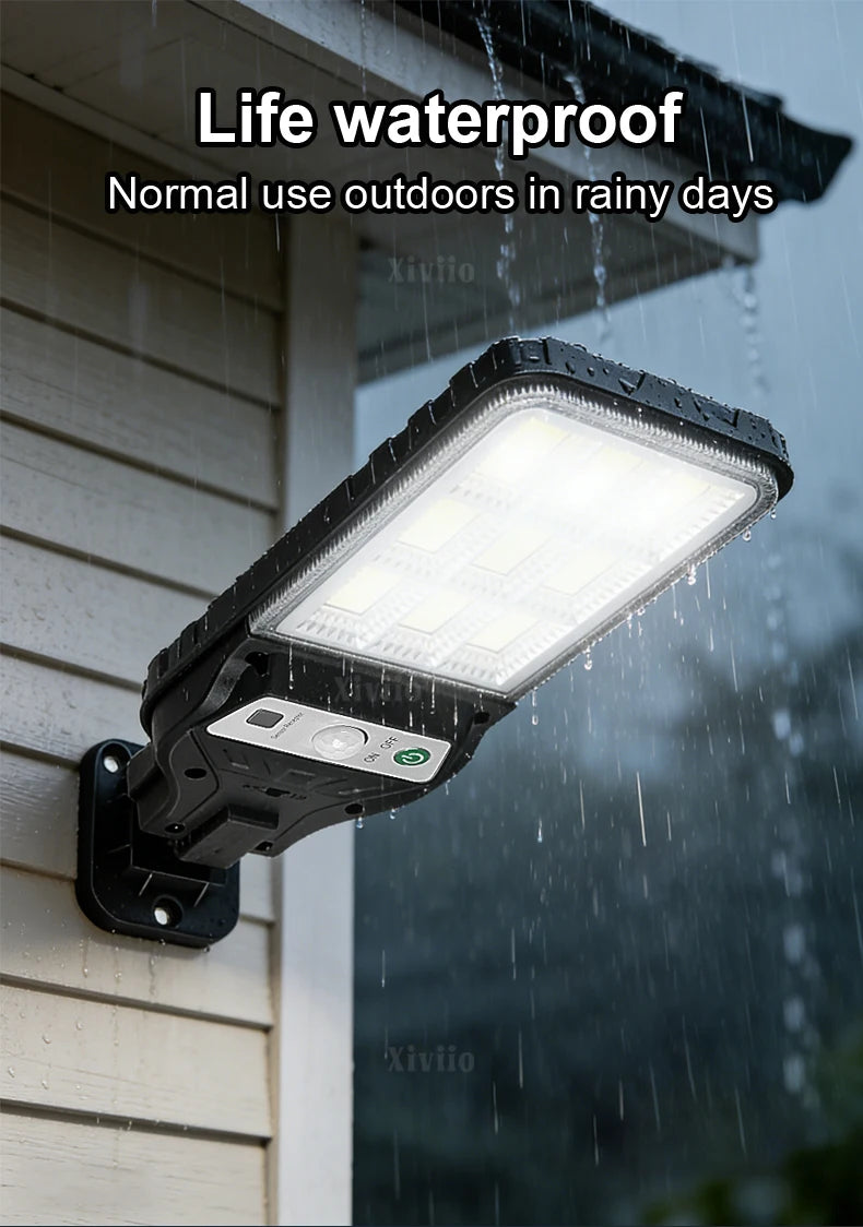 1500W High Power Solar LED Lamp Super Bright Street Light Waterproof Motion Sensor Solar Garden Light Outdoor Yard Garage Lights