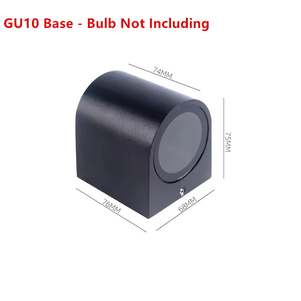 Led Wall Lamp Outdoor Waterproof IP65 Up Down GU10 AC110V 220V Lighting Garden Decoration Wall Lights for Indoor Lighting