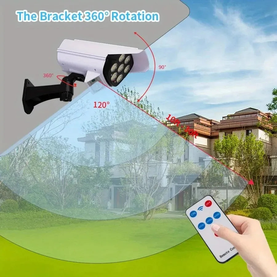 Outdoor Motion Sensor Solar Lights 77LED Solar Motion Sensor LED Light Outdoor Camera Porch Garden Wireless Security Floodlights