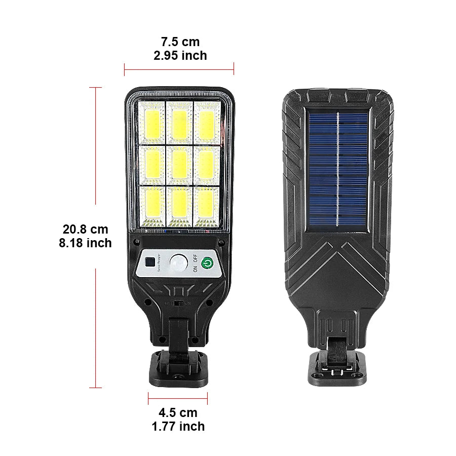 1500W High Power Solar LED Lamp Super Bright Street Light Waterproof Motion Sensor Solar Garden Light Outdoor Yard Garage Lights