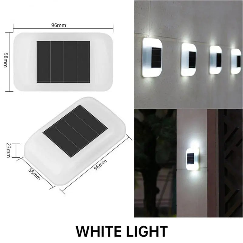 LED Solar Street Lights Waterproof Lighting Outdoor Motion Sensor Wall Solar Powered Lights For Patio Garden