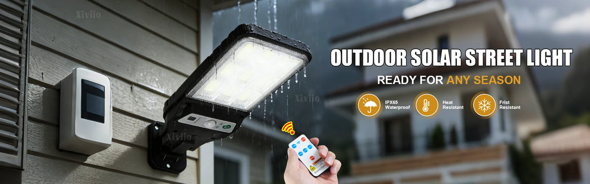 1500W High Power Solar LED Lamp Super Bright Street Light Waterproof Motion Sensor Solar Garden Light Outdoor Yard Garage Lights