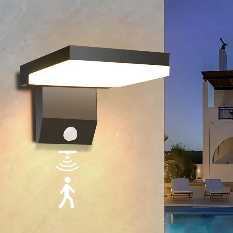 Motion Sensor LED Wall Light