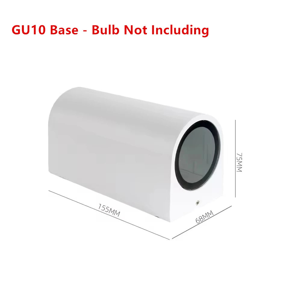 Led Wall Lamp Outdoor Waterproof IP65 Up Down GU10 AC110V 220V Lighting Garden Decoration Wall Lights for Indoor Lighting