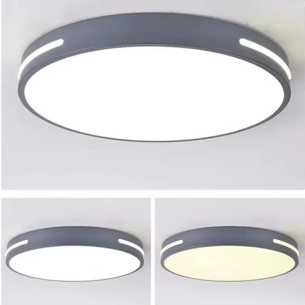 Modern LED Ceiling Lamp Living Room Bedroom Square Round Ceiling Light with Remote Control Dimmable AC 220V Indoor Home Lighting