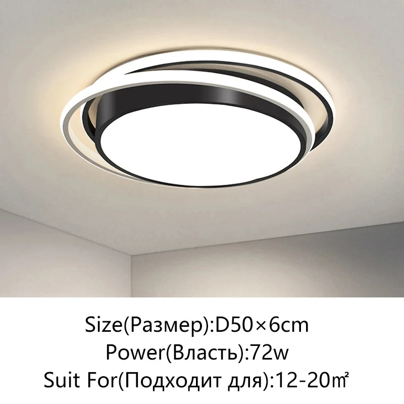 Modern LED Ceiling Light For Bedroom Living Dining Room Study Aisle Balcony Chandelier Indoor Home Decor Lighting Fixture Luster